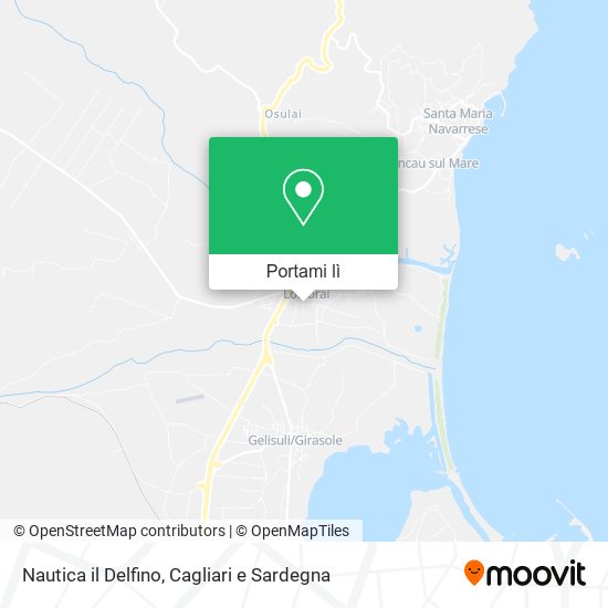 Mappa Nautica il Delfino