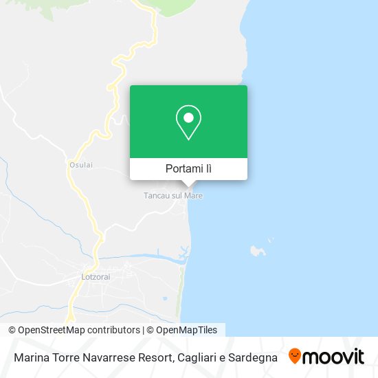 Mappa Marina Torre Navarrese Resort