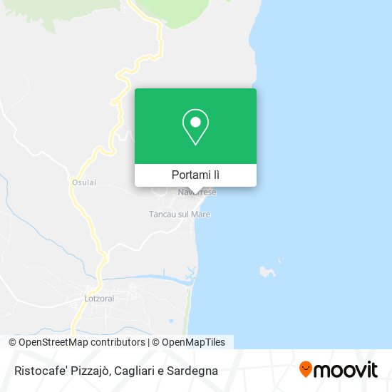 Mappa Ristocafe' Pizzajò