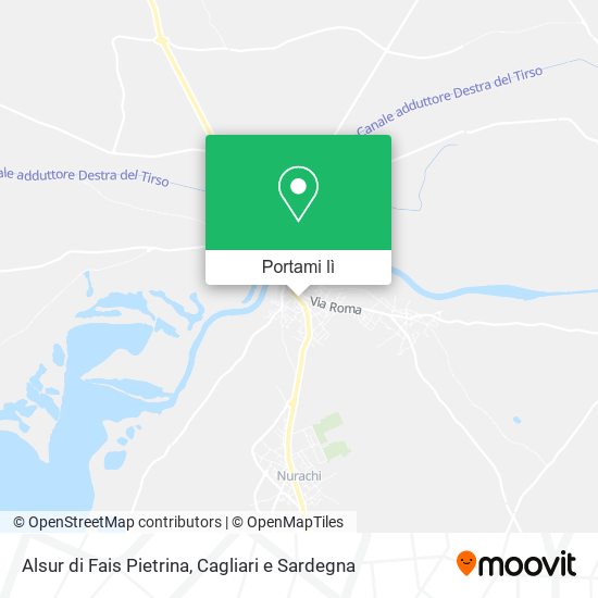 Mappa Alsur di Fais Pietrina