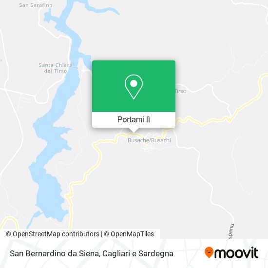Mappa San Bernardino da Siena