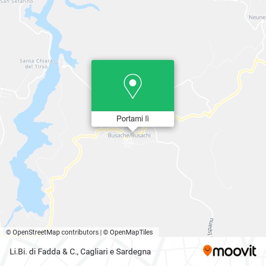 Mappa Li.Bi. di Fadda & C.