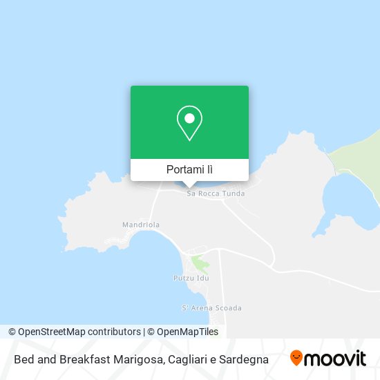 Mappa Bed and Breakfast Marigosa