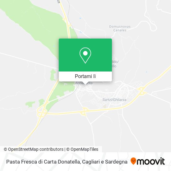 Mappa Pasta Fresca di Carta Donatella