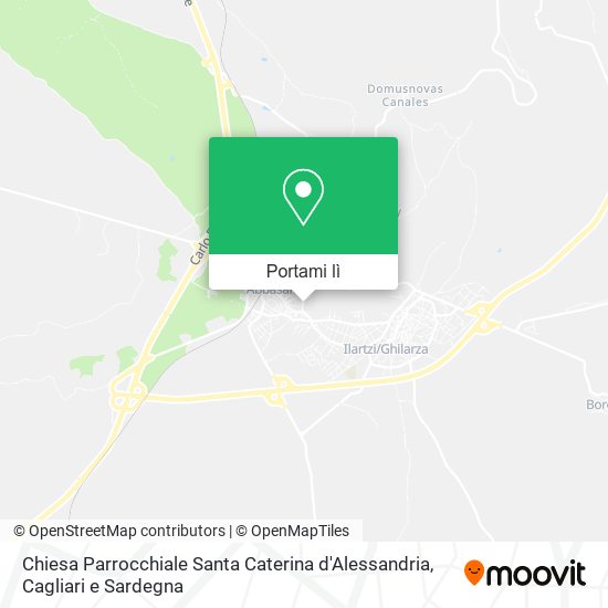 Mappa Chiesa Parrocchiale Santa Caterina d'Alessandria