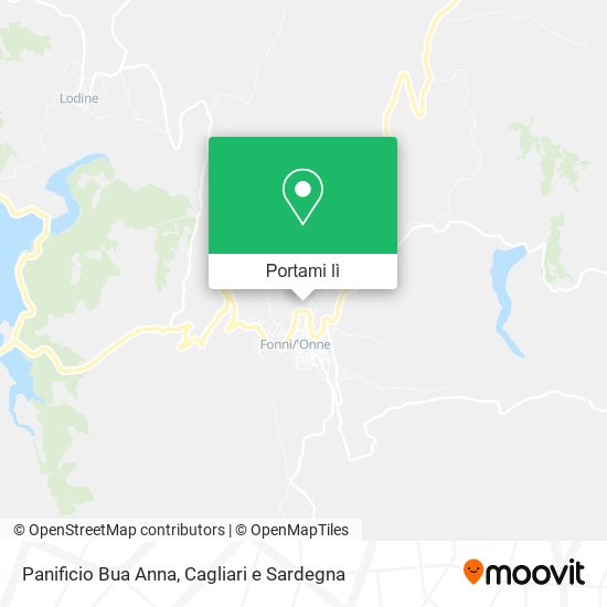 Mappa Panificio Bua Anna