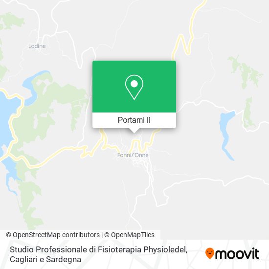 Mappa Studio Professionale di Fisioterapia Physioledel