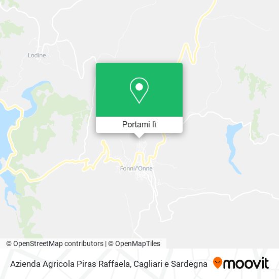 Mappa Azienda Agricola Piras Raffaela
