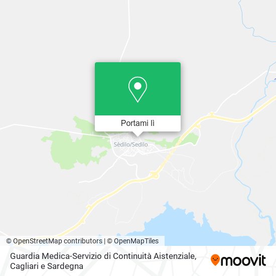 Mappa Guardia Medica-Servizio di Continuità Aistenziale