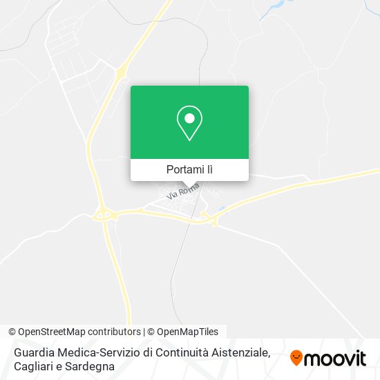 Mappa Guardia Medica-Servizio di Continuità Aistenziale