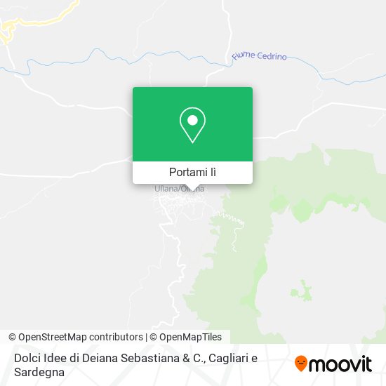 Mappa Dolci Idee di Deiana Sebastiana & C.