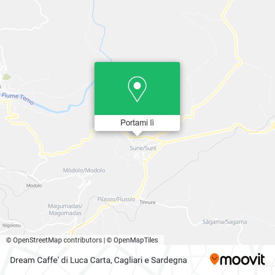 Mappa Dream Caffe' di Luca Carta