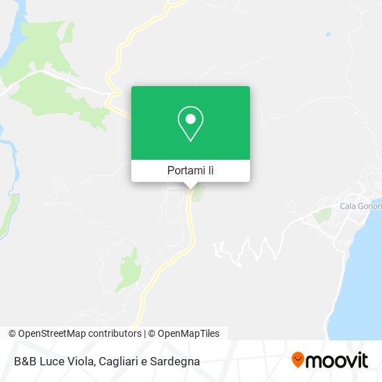 Mappa B&B Luce Viola