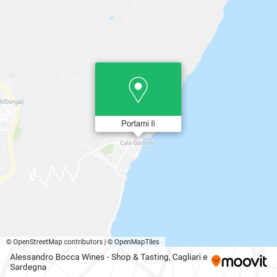 Mappa Alessandro Bocca Wines - Shop & Tasting