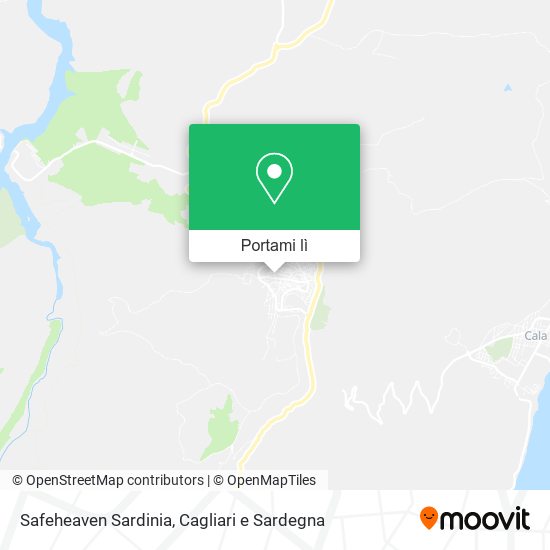 Mappa Safeheaven Sardinia