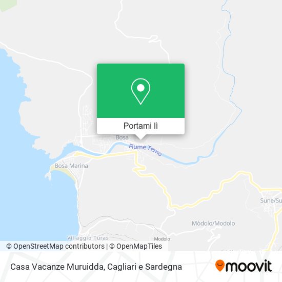 Mappa Casa Vacanze Muruidda