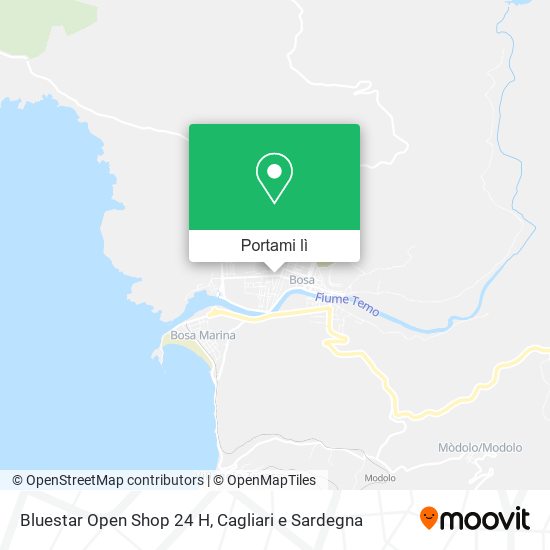 Mappa Bluestar Open Shop 24 H