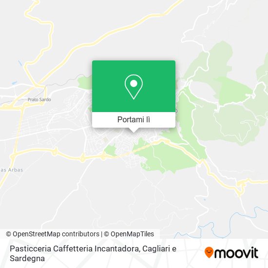 Mappa Pasticceria Caffetteria Incantadora