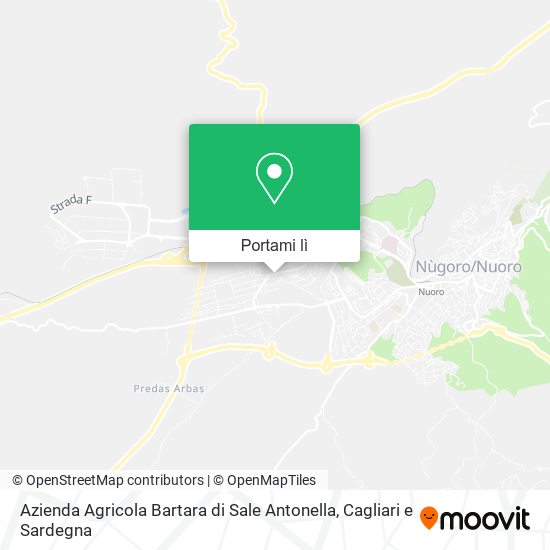 Mappa Azienda Agricola Bartara di Sale Antonella