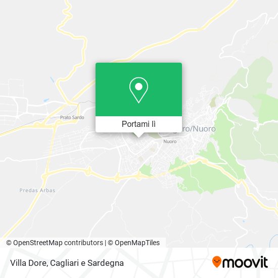 Mappa Villa Dore