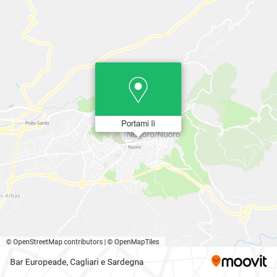 Mappa Bar Europeade