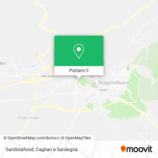 Mappa Sardiniafood