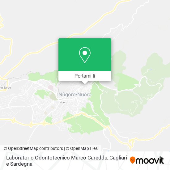 Mappa Laboratorio Odontotecnico Marco Careddu