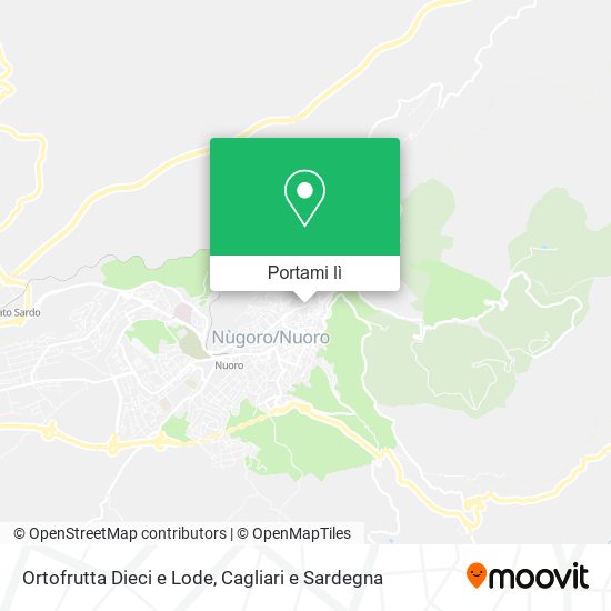 Mappa Ortofrutta Dieci e Lode