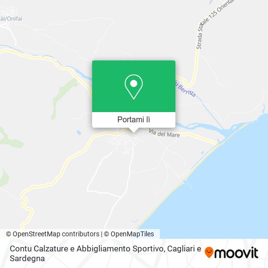 Mappa Contu Calzature e Abbigliamento Sportivo