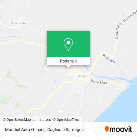 Mappa Mondial Auto Officina