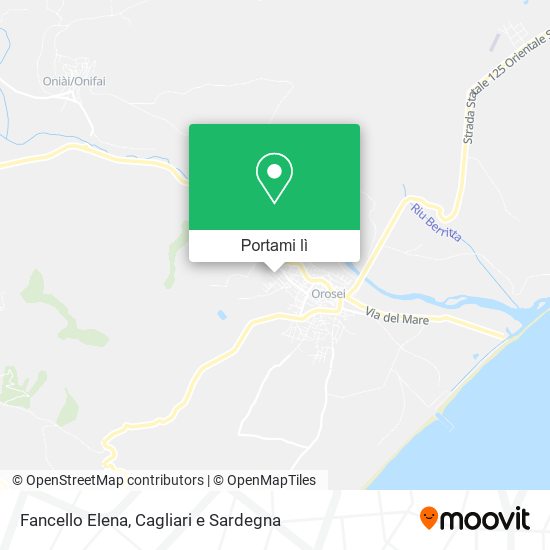 Mappa Fancello Elena