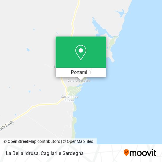 Mappa La Bella Idrusa