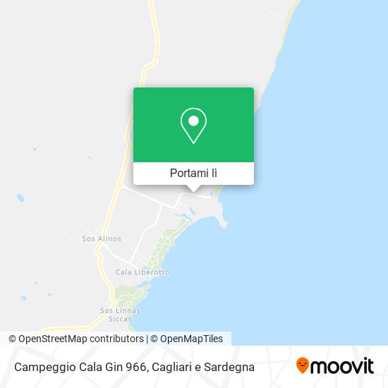 Mappa Campeggio Cala Gin 966