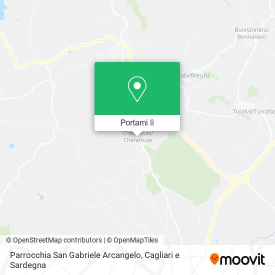 Mappa Parrocchia San Gabriele Arcangelo