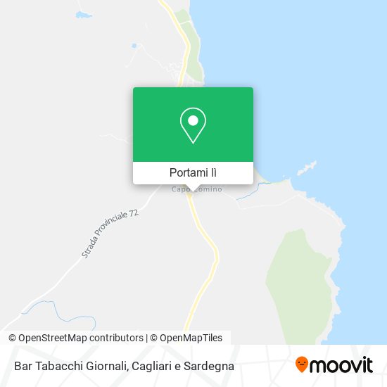 Mappa Bar Tabacchi Giornali