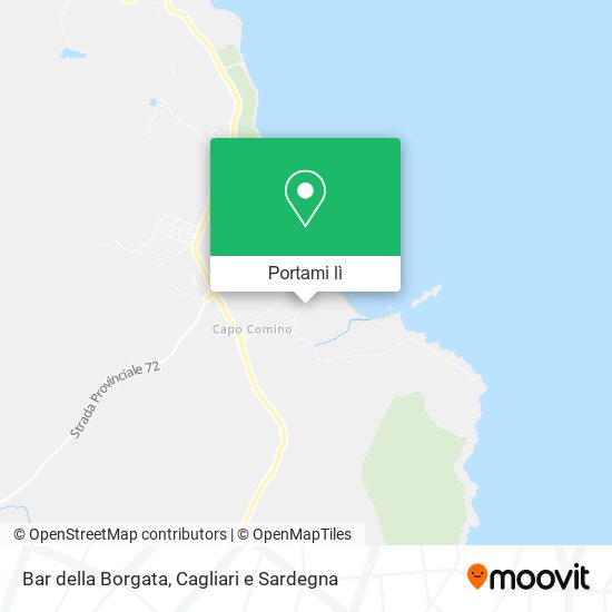 Mappa Bar della Borgata