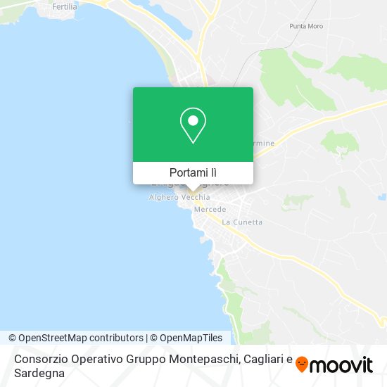 Mappa Consorzio Operativo Gruppo Montepaschi