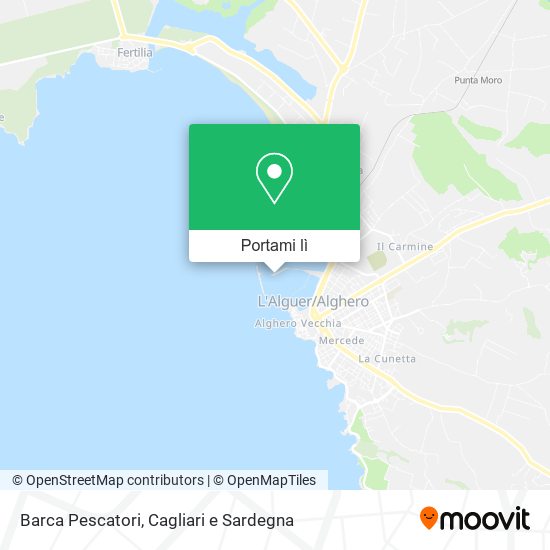 Mappa Barca Pescatori