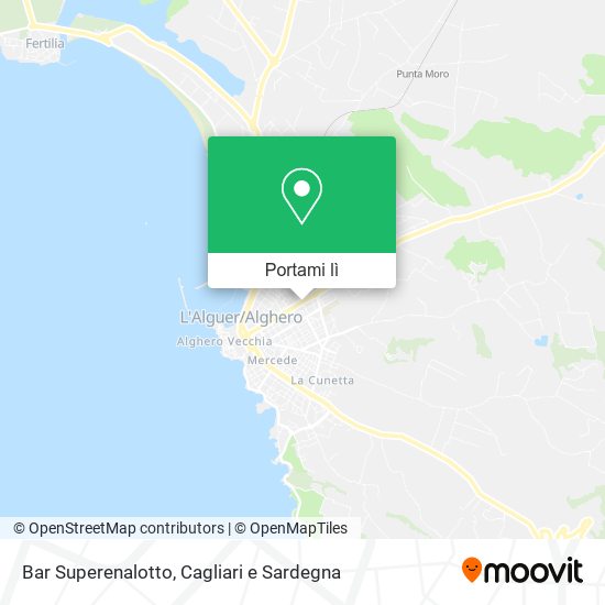 Mappa Bar Superenalotto
