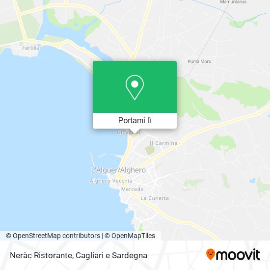 Mappa Neràc Ristorante