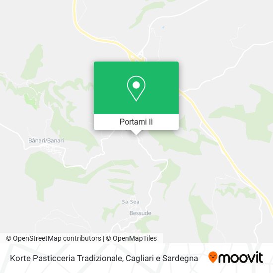 Mappa Korte Pasticceria Tradizionale