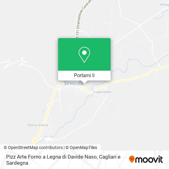 Mappa Pizz Arte Forno a Legna di Davide Naso