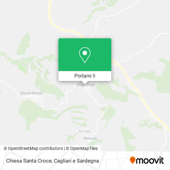 Mappa Chiesa Santa Croce