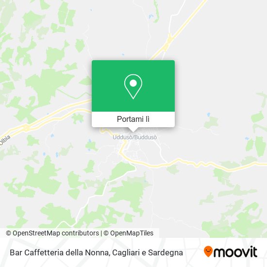 Mappa Bar Caffetteria della Nonna