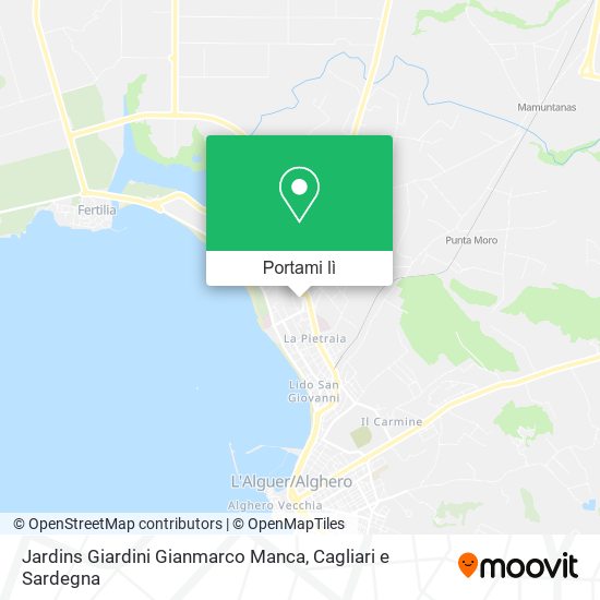 Mappa Jardins Giardini Gianmarco Manca
