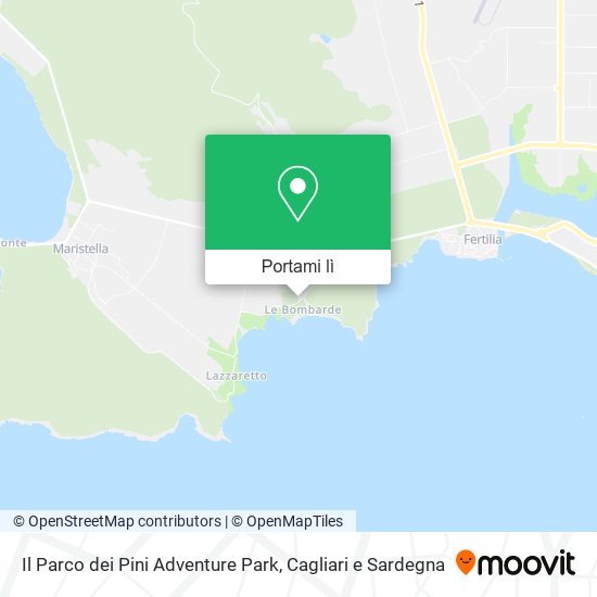 Mappa Il Parco dei Pini Adventure Park