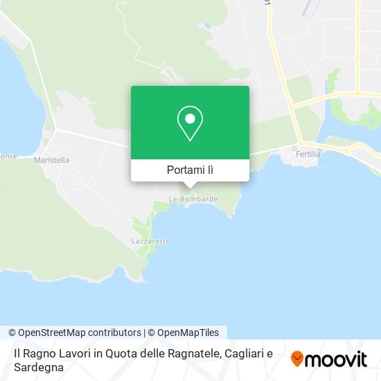 Mappa Il Ragno Lavori in Quota delle Ragnatele