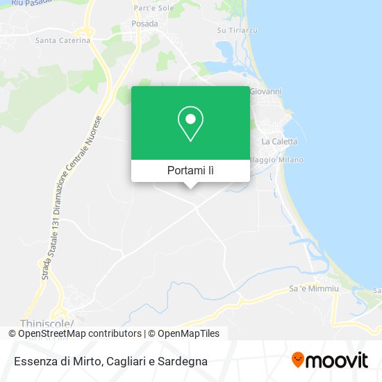 Mappa Essenza di Mirto