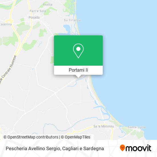 Mappa Pescheria Avellino Sergio