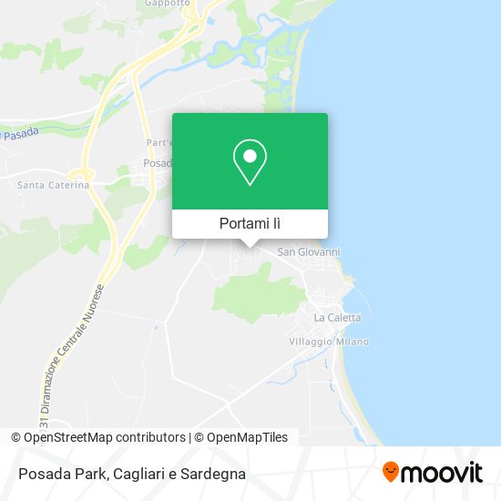 Mappa Posada Park